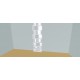 Custom bookcase  (H257cm - W90 cm)