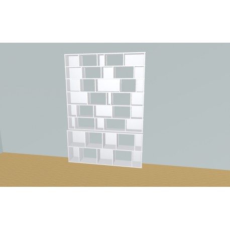 Meuble Bibliothèque sur-mesure (H230cm - L180 cm)