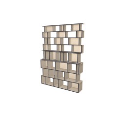Custom bookcase  (H250cm - W181 cm)