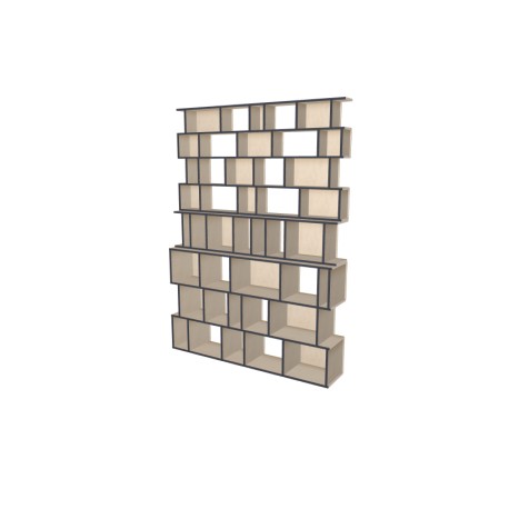 Custom bookcase  (H250cm - W181 cm)