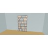 Custom bookcase  (H215cm - W142 cm)
