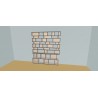 Custom bookcase  (H215cm - W210 cm)