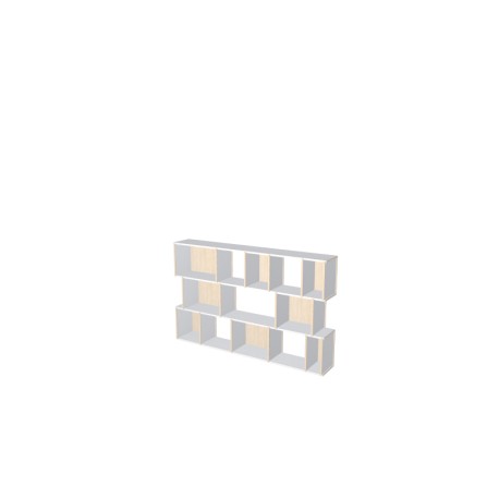 Custom bookcase  (H109cm - W176 cm)