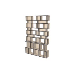 Custom bookcase  (H221cm - W142 cm)