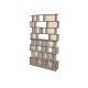 Custom bookcase  (H236cm - W140 cm)