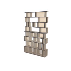 Custom bookcase  (H236cm - W140 cm)