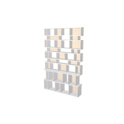 Custom bookcase  (H221cm - W142 cm)