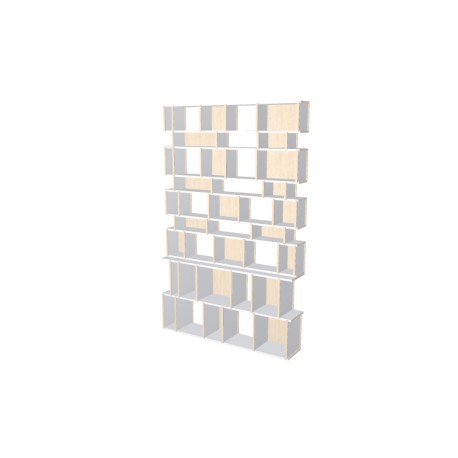 Meuble Bibliothèque sur-mesure (H221cm - L142 cm)