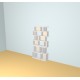 Custom bookcase  (H176cm - W90 cm)