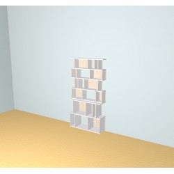 Custom bookcase  (H176cm - W90 cm)
