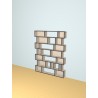 Custom bookcase  (H182cm - W140 cm)