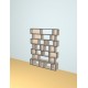 Custom bookcase  (H176cm - W140 cm)