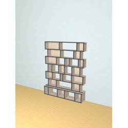 Custom bookcase  (H176cm - W140 cm)