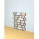 Custom bookcase  (H177cm - W140 cm)
