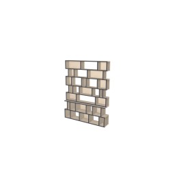 Boekenkast op maat  (H179cm - B140 cm)