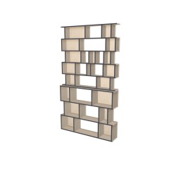 Custom bookcase  (H245cm - W140 cm)