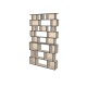Custom bookcase  (H239cm - W140 cm)