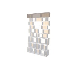 Custom bookcase  (H262cm - W151 cm)
