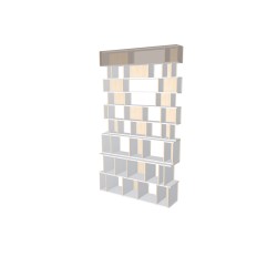 Custom bookcase  (H262cm - W151 cm)