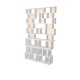 Custom bookcase  (H262cm - W160 cm)