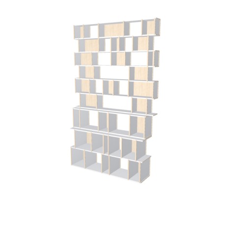 Custom bookcase  (H262cm - W160 cm)