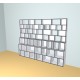 Custom bookcase  (H215cm - W280 cm)