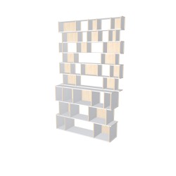 Boekenkast op maat  (H262cm - B160 cm)