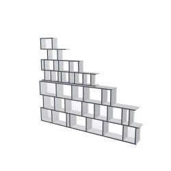 Boekenkast op maat  (H218cm - B268 cm)