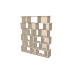 Custom bookcase  (H217cm - W185 cm)