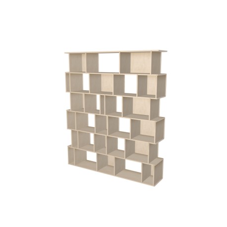 Custom bookcase  (H217cm - W185 cm)
