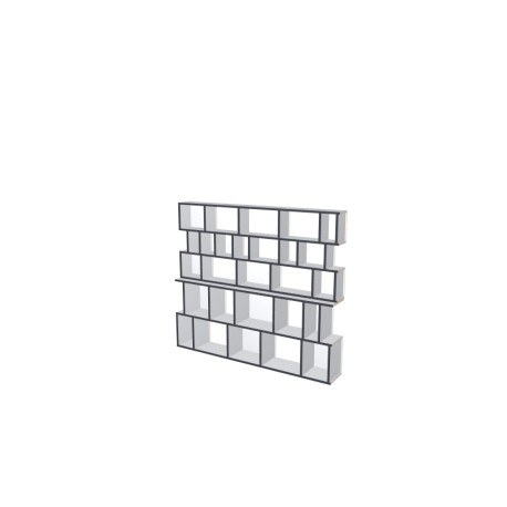 Meuble Bibliothèque sur-mesure (H153cm - L176 cm)