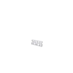 Boekenkast op maat  (H55cm - B141 cm) - Wit