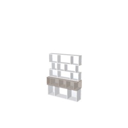 Custom bookcase  (H138cm - W110 cm)