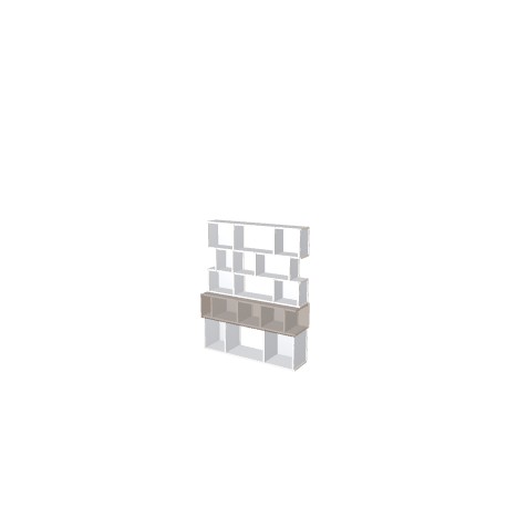 Meuble Bibliothèque sur-mesure (H138cm - L110 cm)