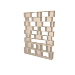 Custom bookcase  (H248cm - W187 cm)