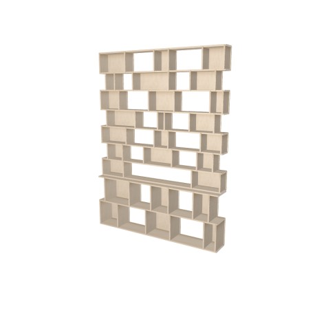 Custom bookcase  (H248cm - W187 cm)