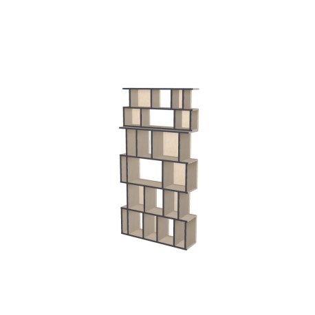 Custom bookcase  (H194cm - W100 cm)