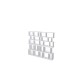 Custom bookcase (H153cm - W169 cm) - White