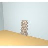 Custom bookcase  (H140cm - W70 cm)