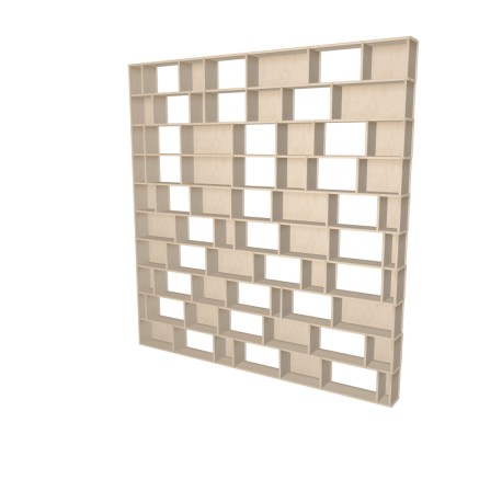 Meuble Bibliothèque sur-mesure (H270cm - L260 cm)