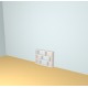 Custom bookcase  (H75cm - W96 cm)