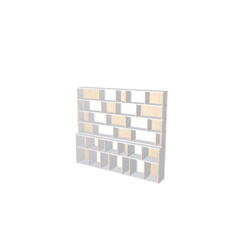 Meuble Bibliothèque sur-mesure (H163cm - L190 cm)