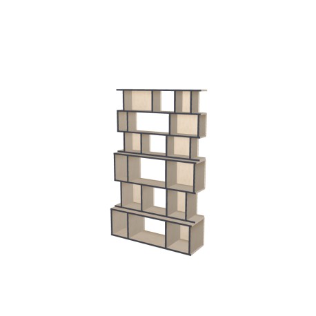 Meuble Bibliothèque sur-mesure (H193cm - L120 cm)