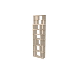 Meuble Bibliothèque sur-mesure (H239cm - L70 cm)