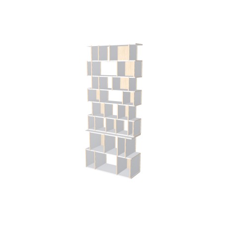 Boekenkast op maat  (H232cm - B100 cm)