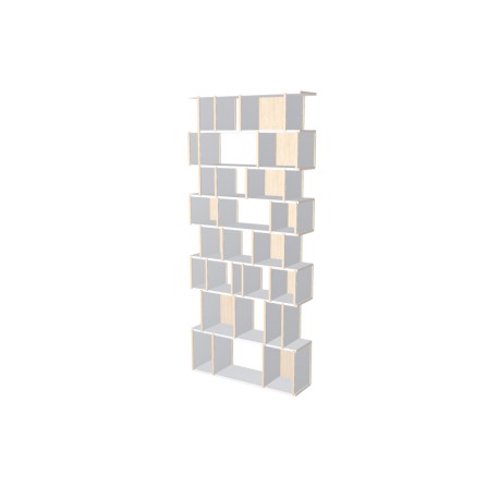 Boekenkast op maat  (H232cm - B100 cm)