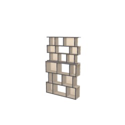 Boekenkast op maat  (H188cm - B114 cm)
