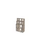 Custom bookcase  (H128cm - W80 cm)