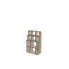 Custom bookcase  (H128cm - W80 cm)