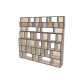 Custom bookcase  (H220cm - W240 cm)